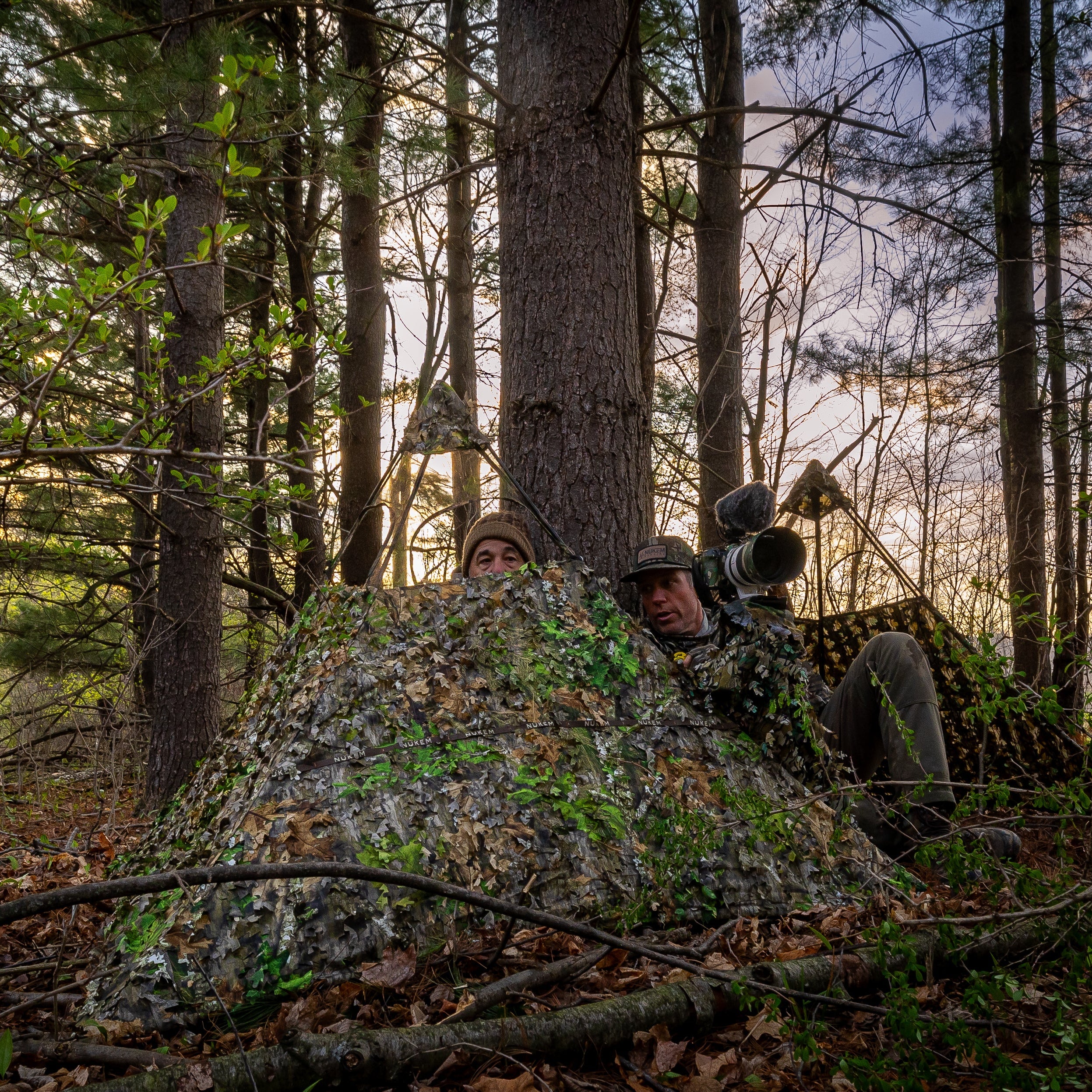 Hunting Blind - Mossy Oak Obsession 3D Leafy – Nukem Hunting