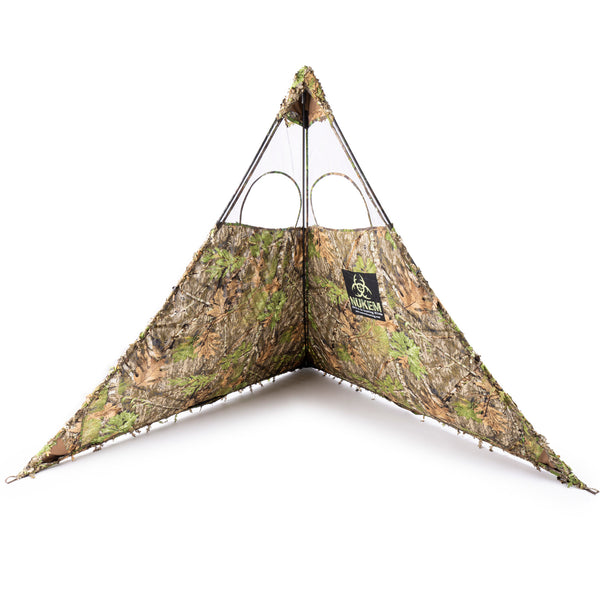 Nukem Grab And Go Hunting Blind In Mossy Oak Obsession 3d Leafy Xl