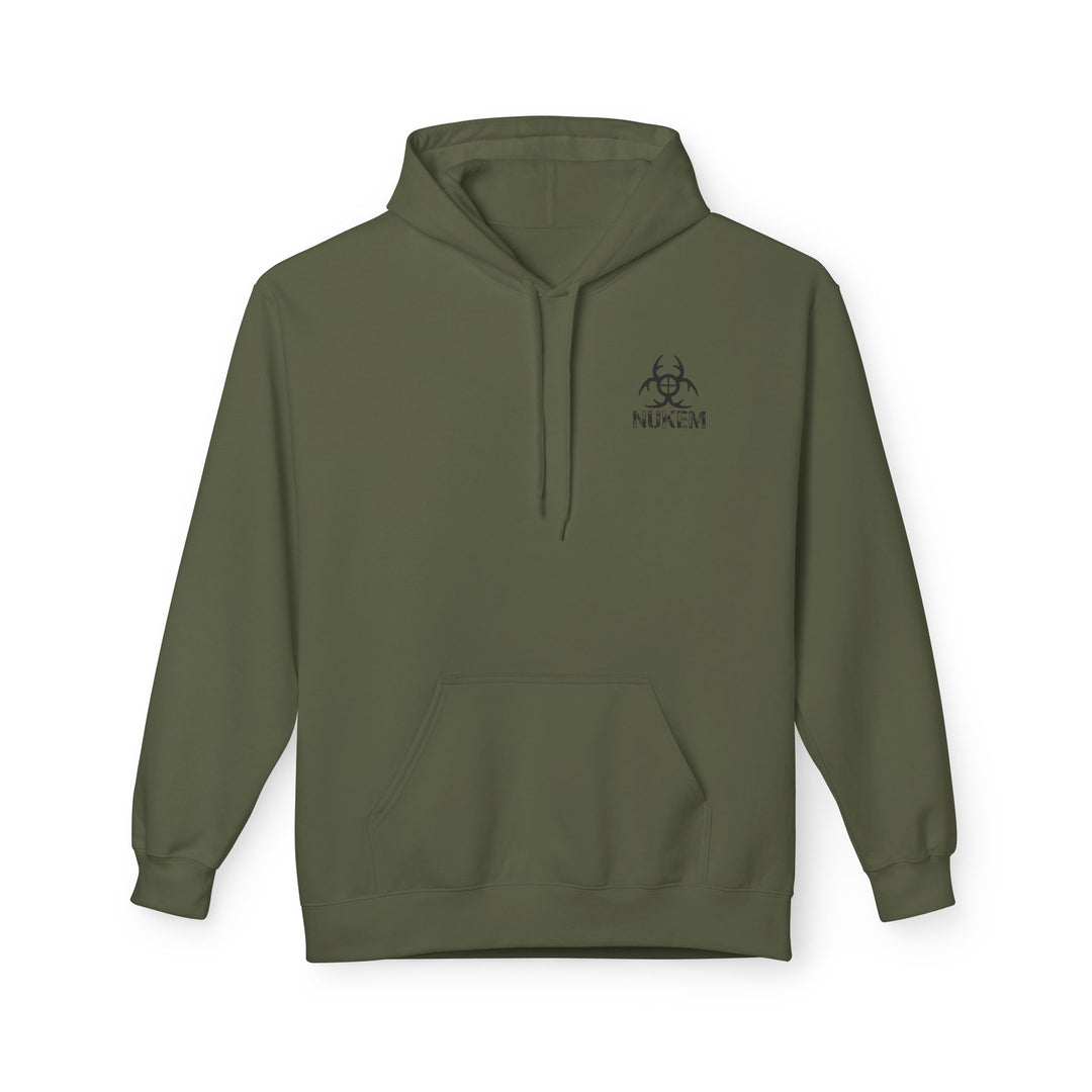 Nuke Bomb Pin Up Hoodie