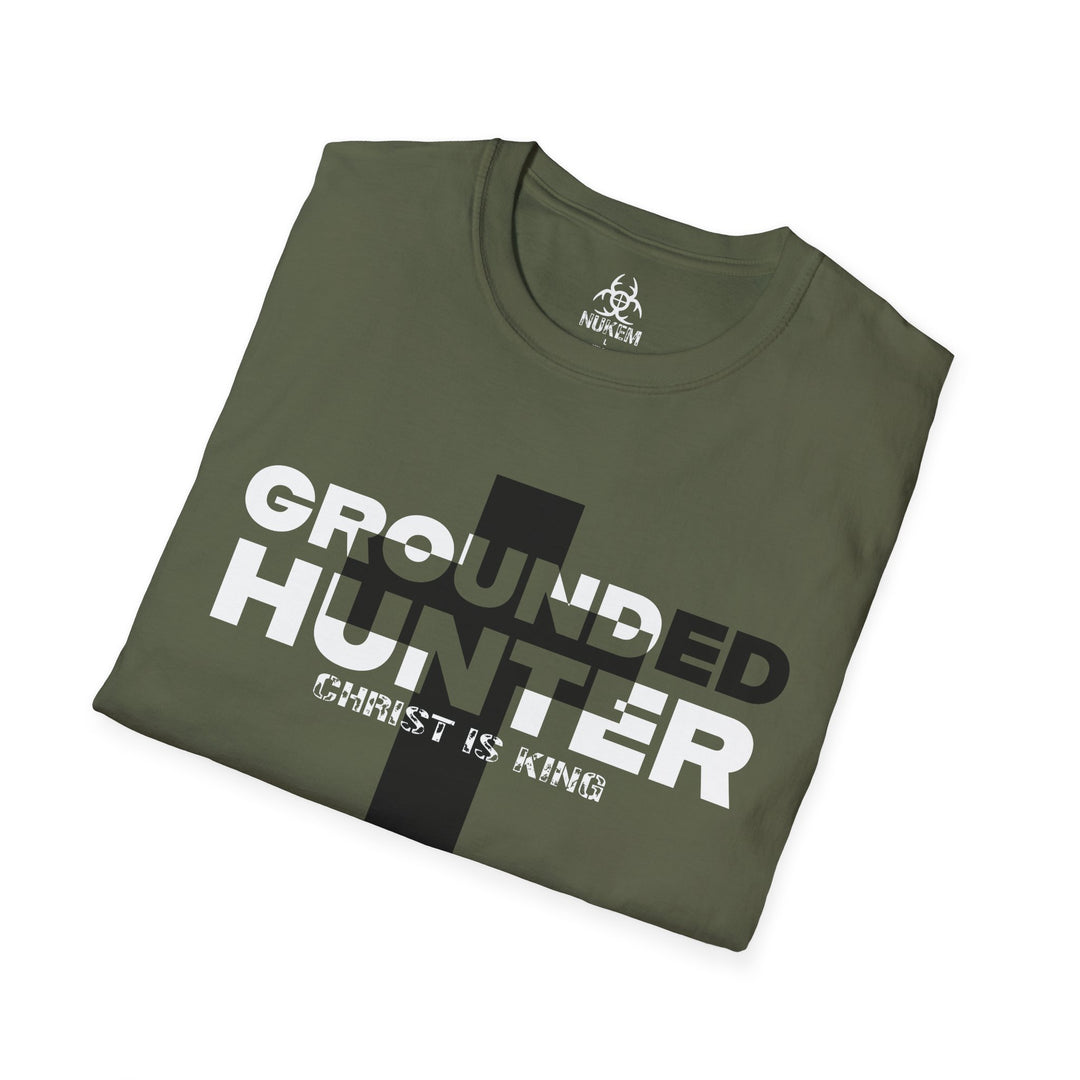 Grounded Hunter Christ is King T Shirt