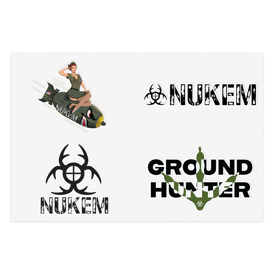 Series One Nukem Sticker Sheet