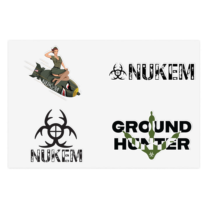 Series One Nukem Sticker Sheet