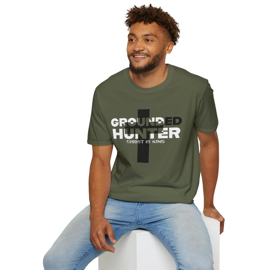 Grounded Hunter Christ is King T Shirt