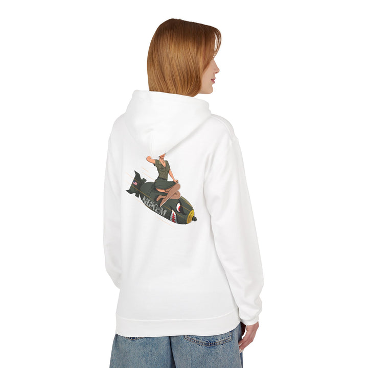 Nuke Bomb Pin Up Hoodie