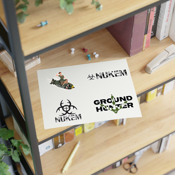 Series One Nukem Sticker Sheet