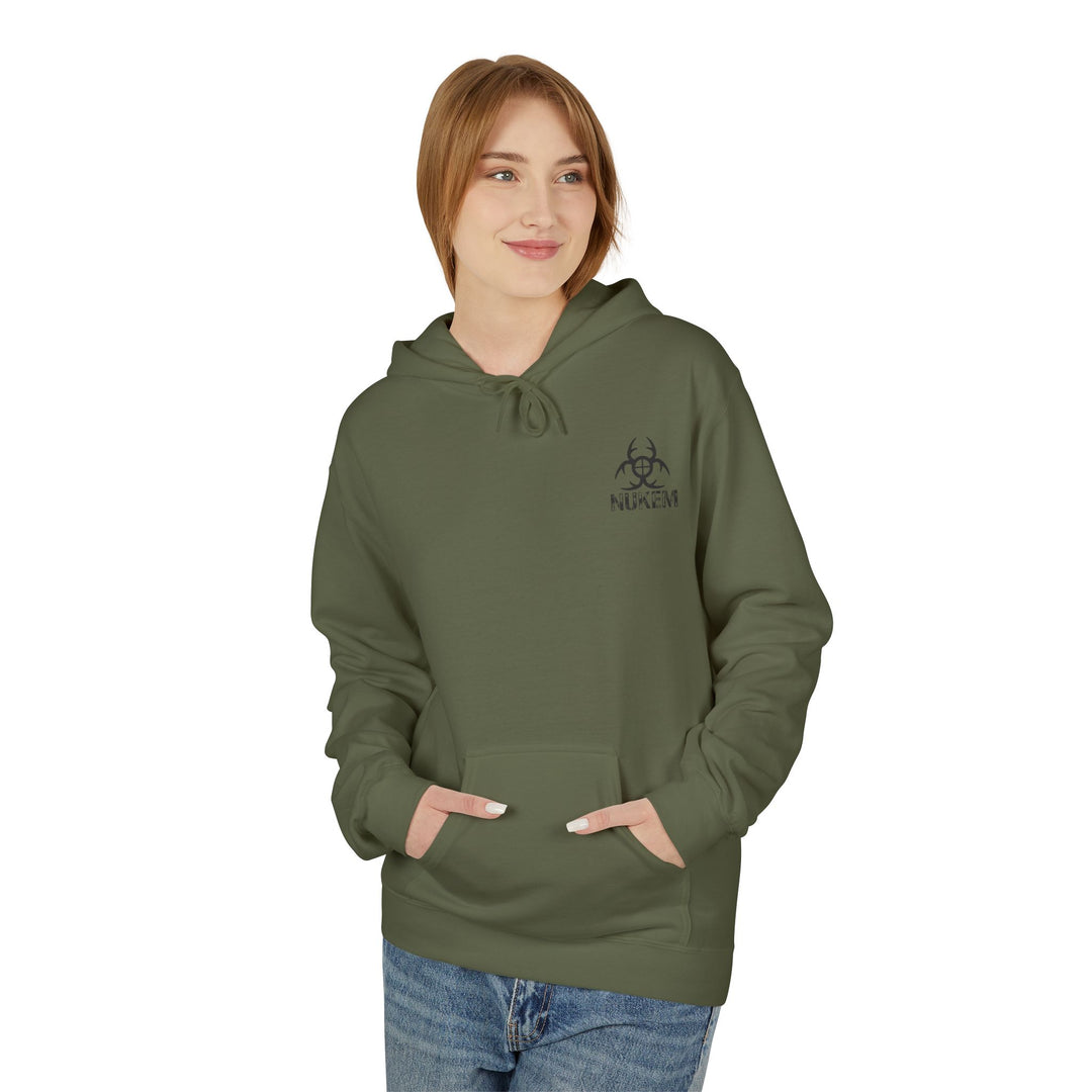 Nuke Bomb Pin Up Hoodie