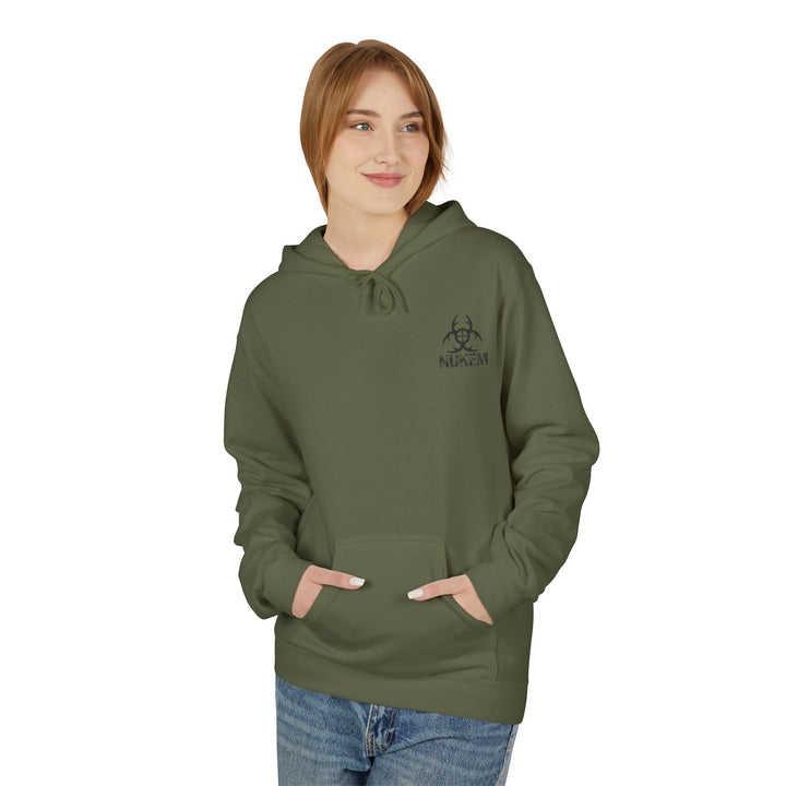 Nuke Bomb Pin Up Hoodie