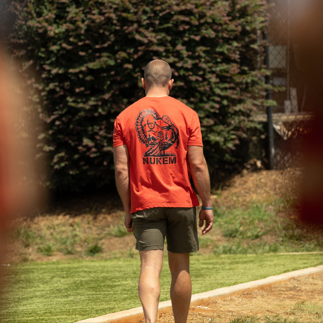 DRUMIN' and STRUTTIN' Red