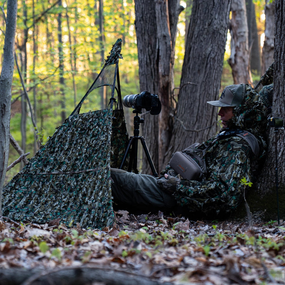 Mossy Oak Greenleaf 3d Leafy Nukem Blind in midwest wildlife photography #size_regular