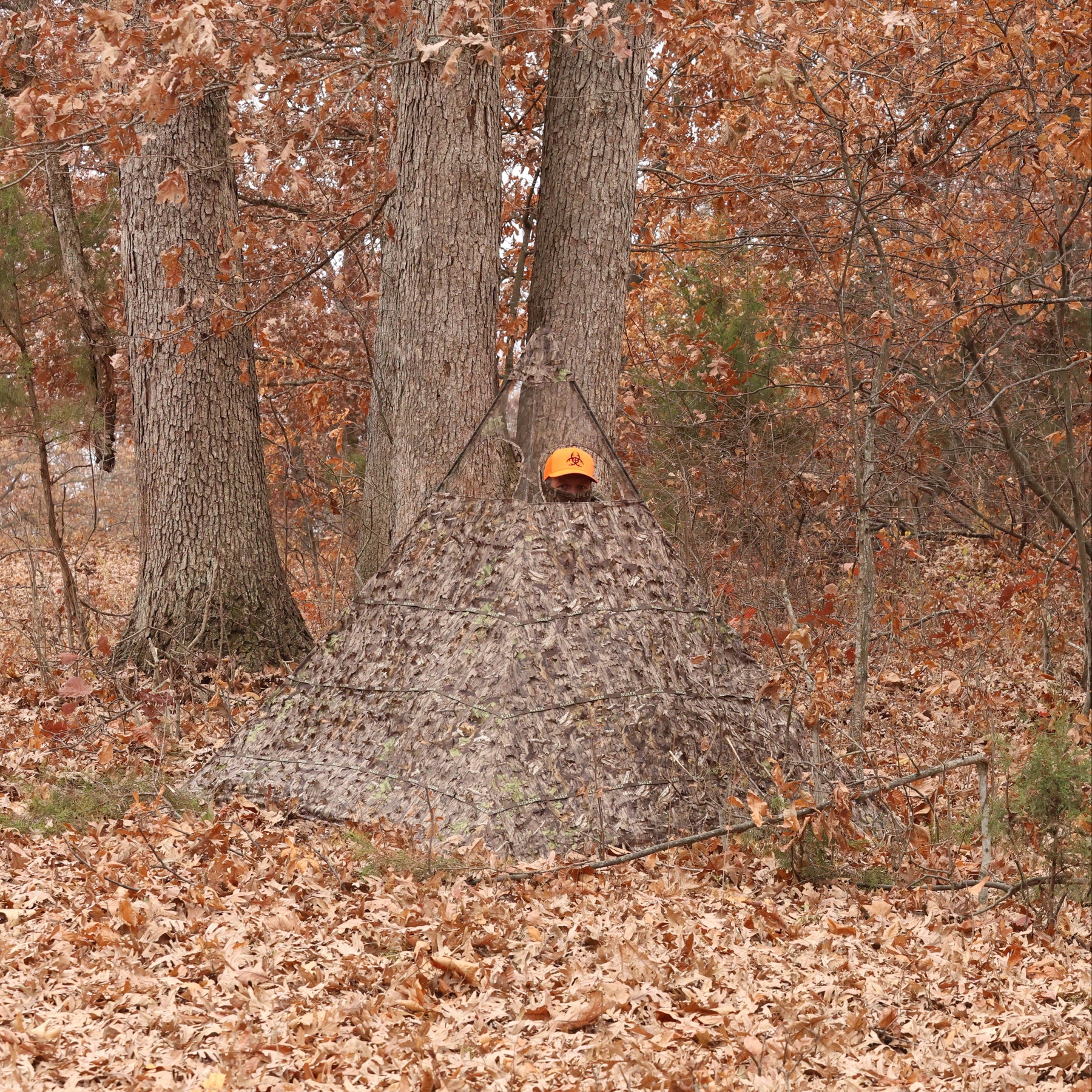 Hunting Roots Hunting Blind - Mossy Oak Country Roots 3D Leafy – Nukem Hunting
