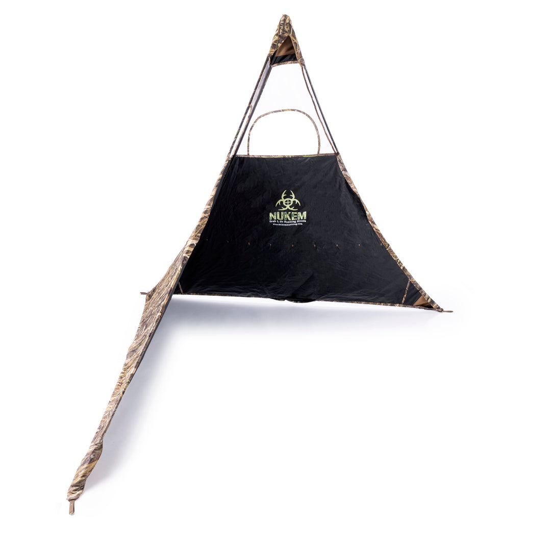 Grab & Go Hunting Blind XL in Mossy Oak Habitat