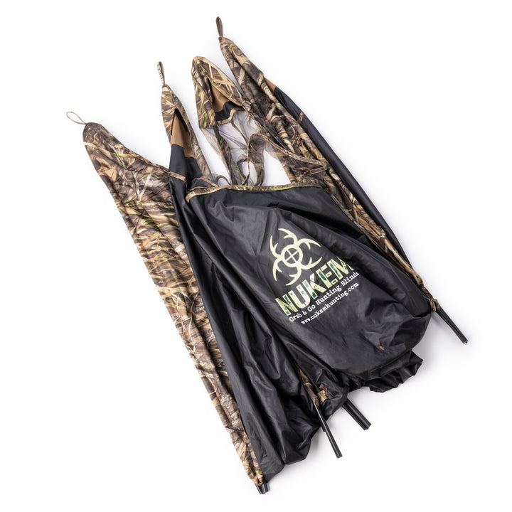 Grab & Go Hunting Blind XL in Mossy Oak Habitat