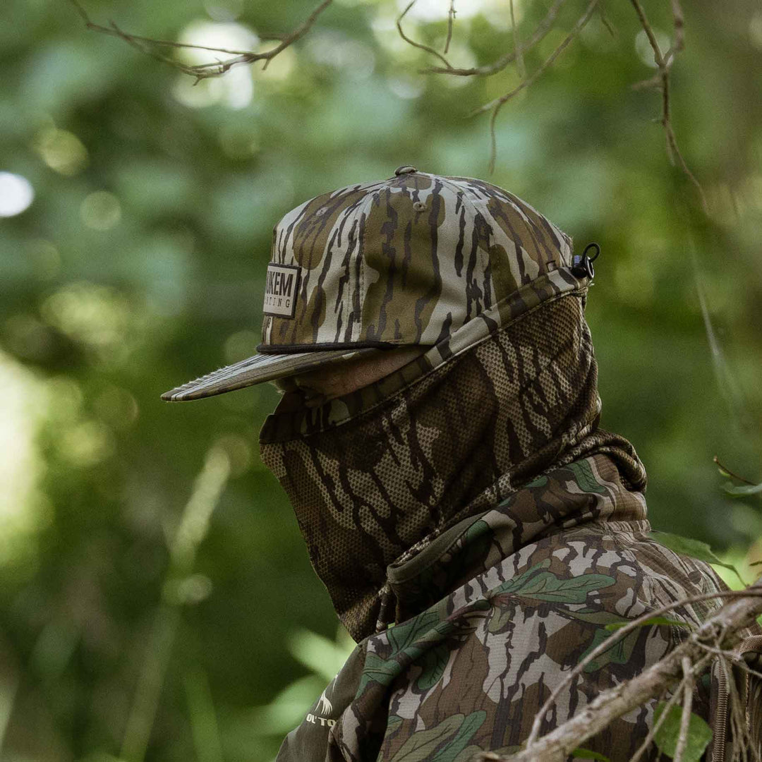 BREATHABLE MESH FACEMASK - ADJUSTABLE HUNTING MASK in BOTTOMLAND