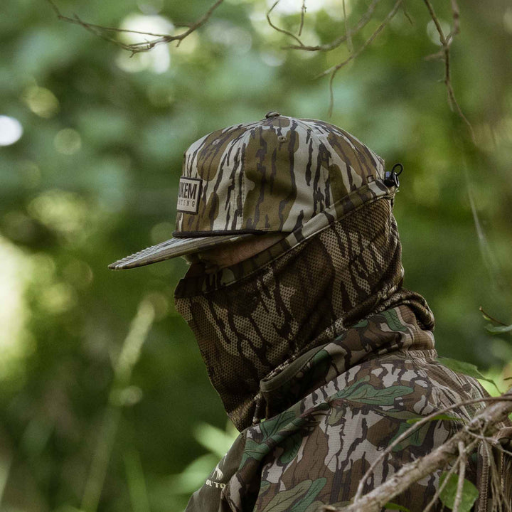 BREATHABLE MESH FACEMASK - ADJUSTABLE HUNTING MASK in BOTTOMLAND