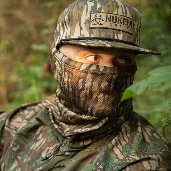 BREATHABLE MESH FACEMASK - ADJUSTABLE HUNTING MASK in BOTTOMLAND