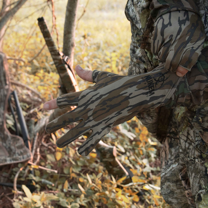 Grab'em Gloves - Finger-tip hunting gloves in Bottomland