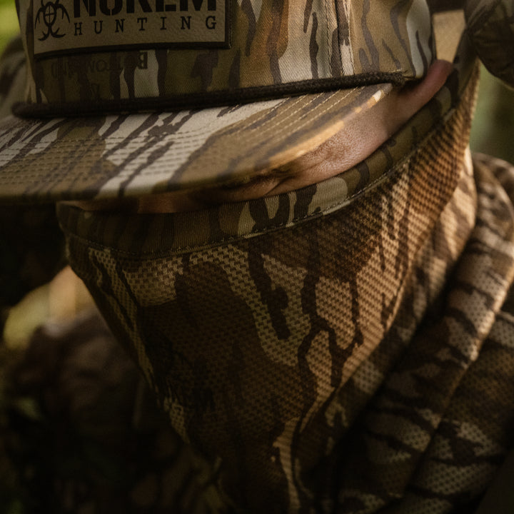 BREATHABLE MESH FACEMASK - ADJUSTABLE HUNTING MASK in BOTTOMLAND
