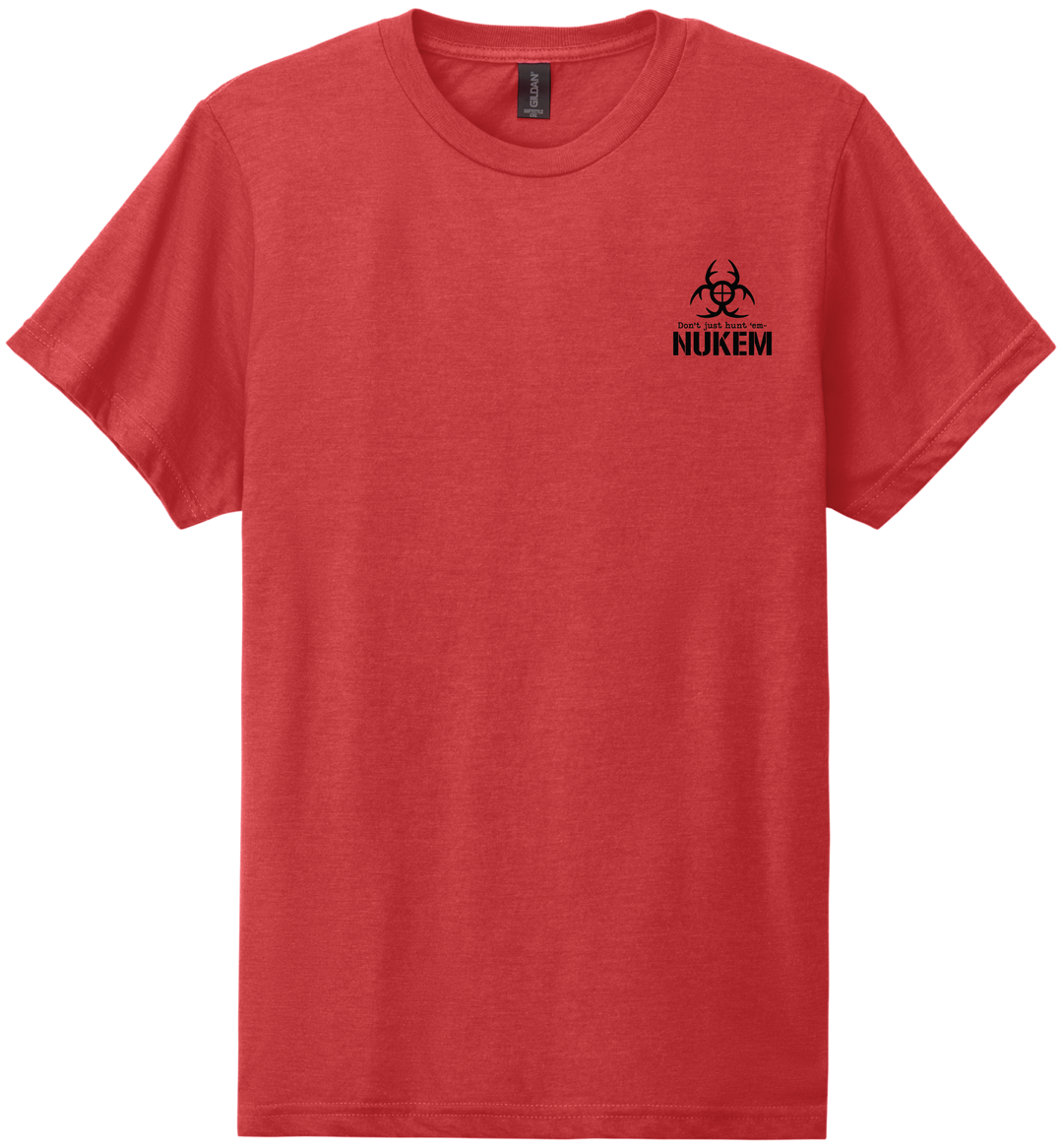 DRUMIN' and STRUTTIN' Short Sleeve Graphic Tee - Red