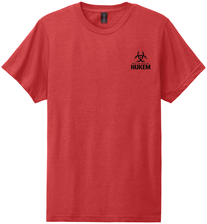 DRUMIN' and STRUTTIN' Short Sleeve Graphic Tee - Red