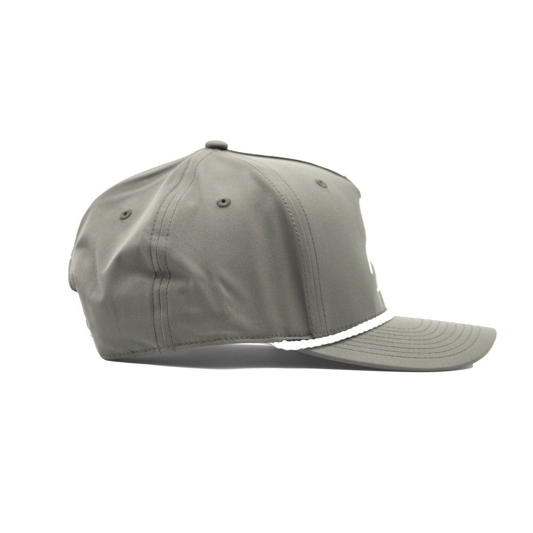 ICONIC Slate Grey - OLD SCHOOL ROPE SNAPBACK