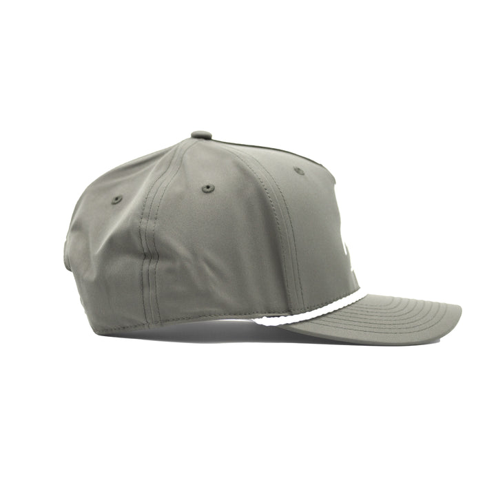 ICONIC Slate Grey - OLD SCHOOL ROPE SNAPBACK