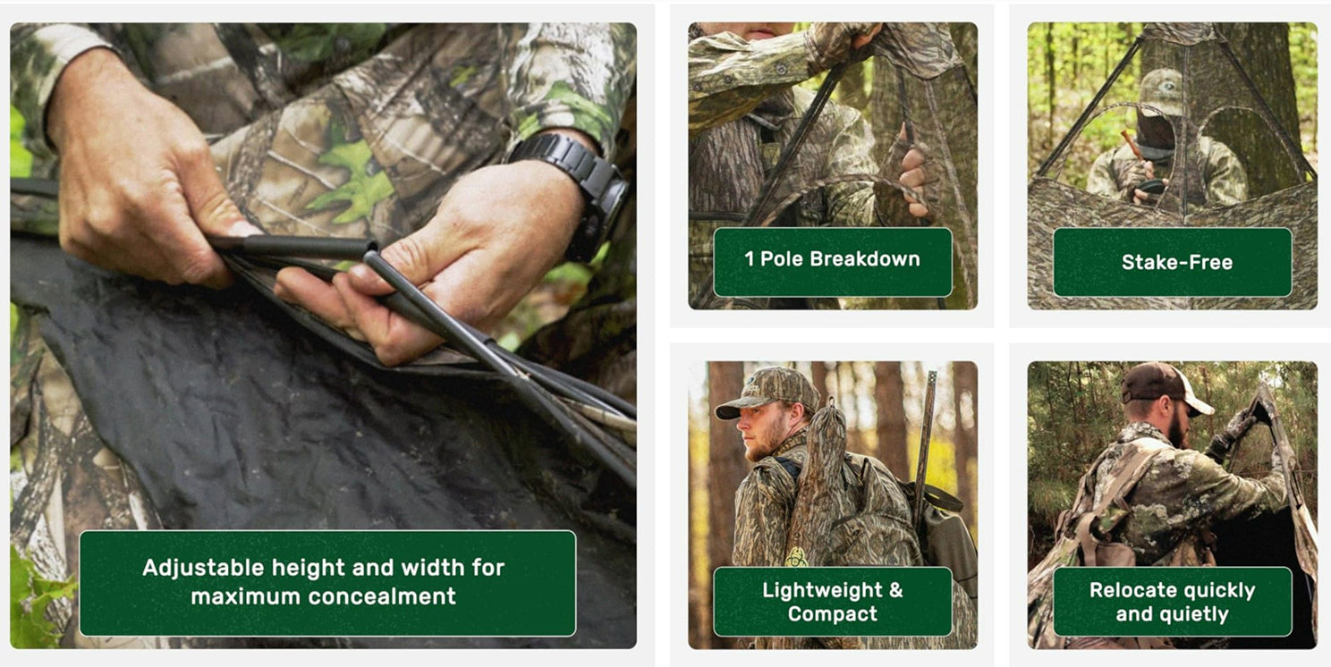 Nukem Grab & Go Hunting Blinds Nukem Hunting