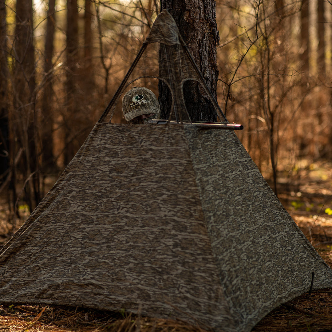 Grab & Go Hunting Blind in Mossy Oak New Bottomland